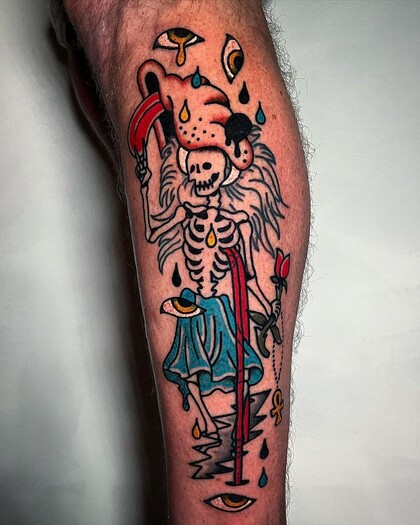 Тату эскиз #63208 Тату мастер Christopher Scott