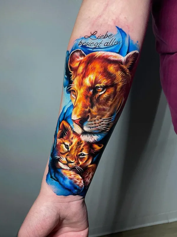 color realism Tatuagem em forearm #63252 | Tatuador Adrienn Kern
