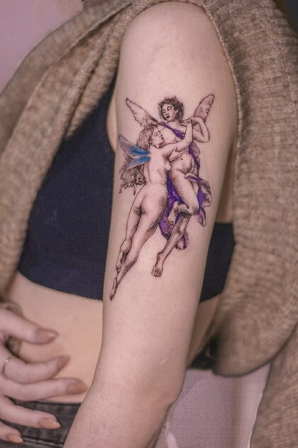 Тату эскиз # Тату мастер Анастасия Шереметова