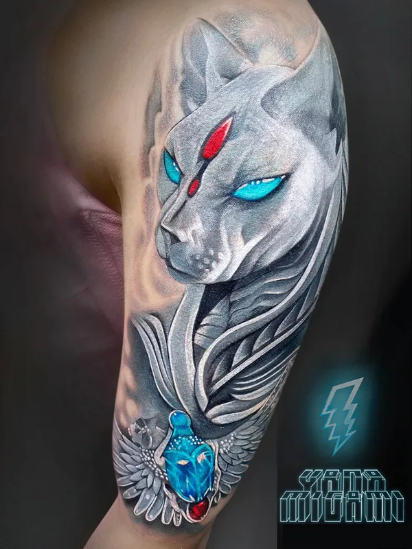 color realism tatuaje en full sleeve #63406 | Tatuador Яна Мигами
