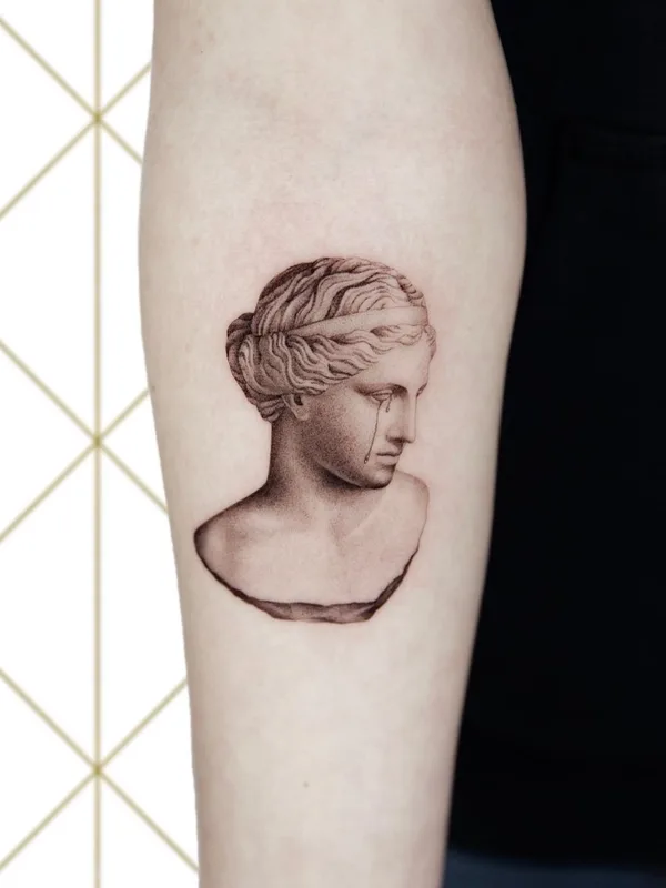 black and grey realism татуировка на forearm #63487 | Тату мастер monsieur.slow