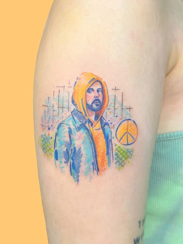 female color illustrative татуировка на shoulder #63520 | Тату мастер marta.tatts