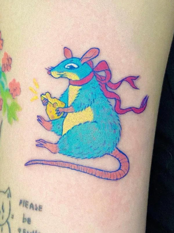 female color illustrative татуировка на forearm #63529 | Тату мастер marta.tatts