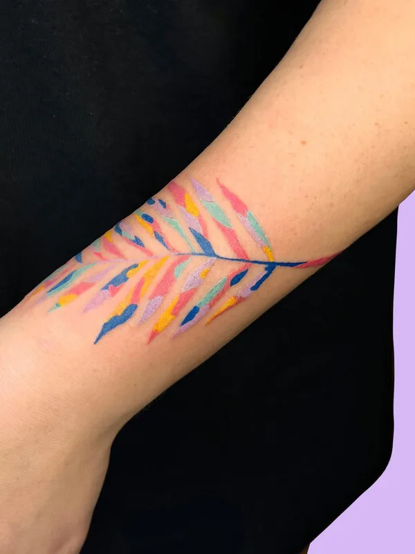 female color illustrative татуировка на forearm #63521 | Тату мастер marta.tatts