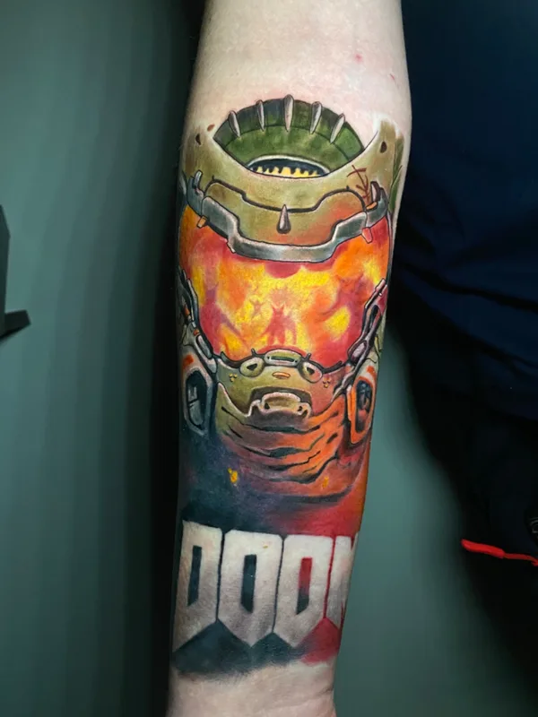 color realism tattoo auf forearm #63606 | Tätowierer Александр Труш