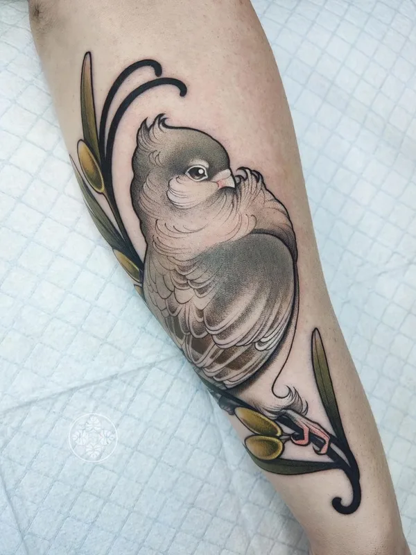 black and grey japanese tattoo on forearm #63678 | Tattoo Artist Елизавета Мушинская