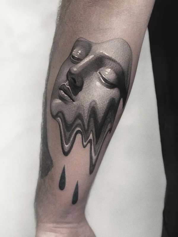 black and grey realism 纹身 在 forearm #63868 | 纹身师 MB Beyger