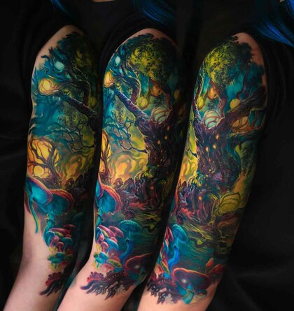 Тату эскиз #7261 Тату мастер Nika Samarina