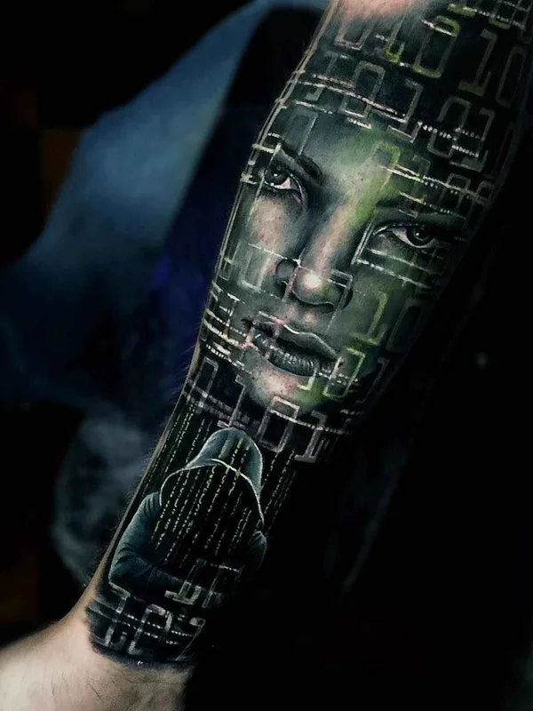 black and grey realism татуировка на forearm #7241 | Тату мастер Sam Barber
