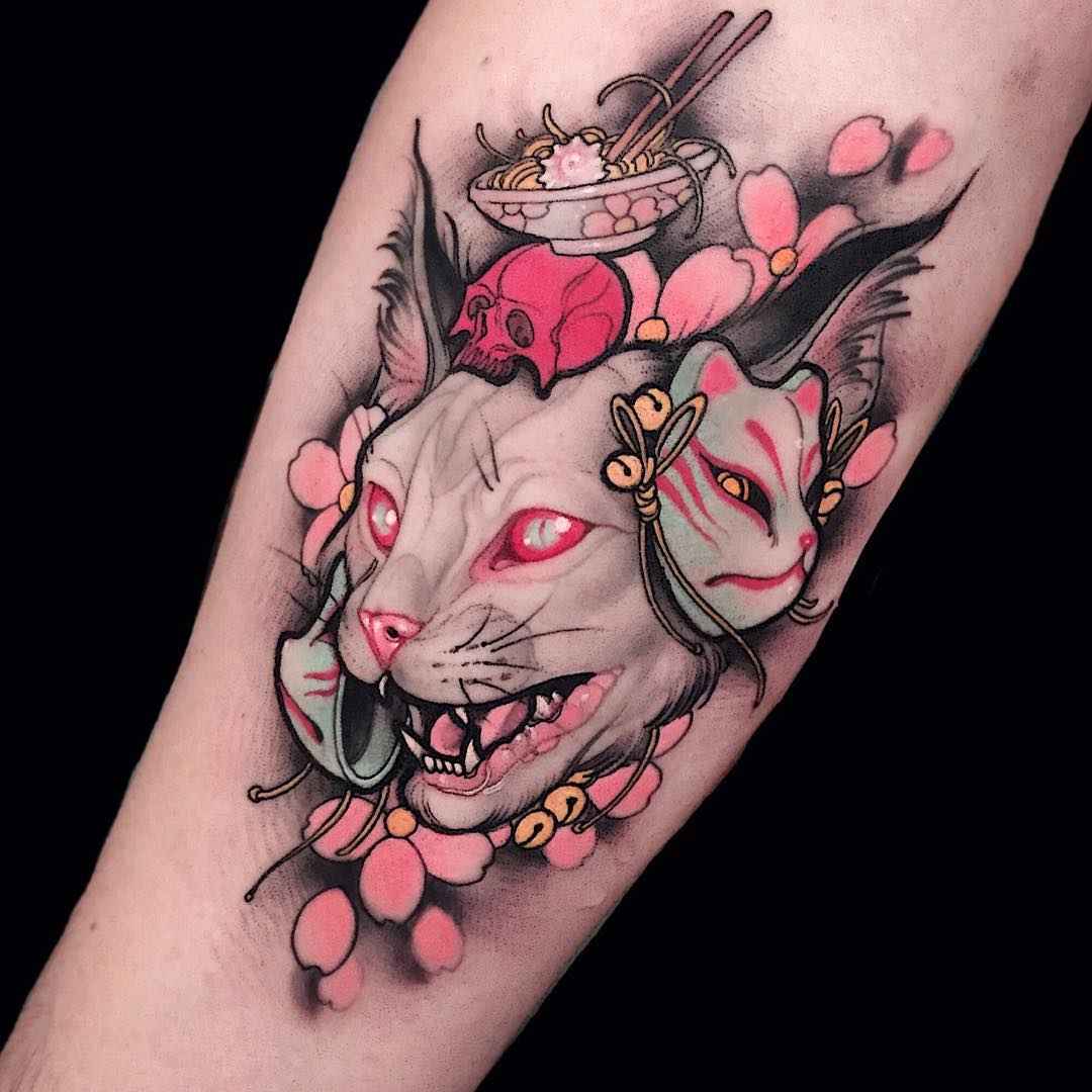 Custom color tattoos. Neotraditional, traditional, and realistic styles. —  TATTOOIST GUS