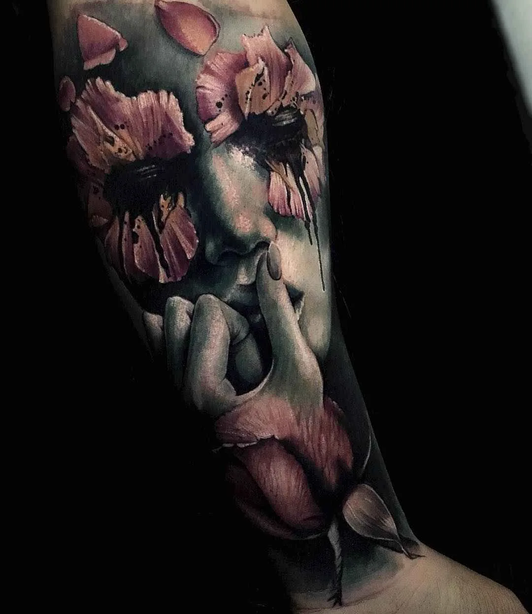 Тату-мастер Sam Barber атмосферные реализм татуировки цветные, черно-белые | Tattoo artist Sam Barber realism tattoo dark , color, black and gray