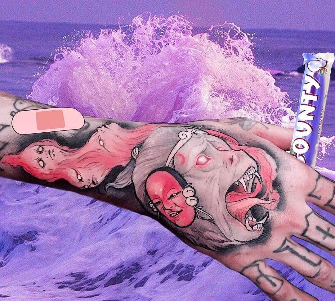 Tatuista Brando Chiesa tatuaggi non tradizionali | Artista del tatuaggio Brando Chiesa neo tradizionale