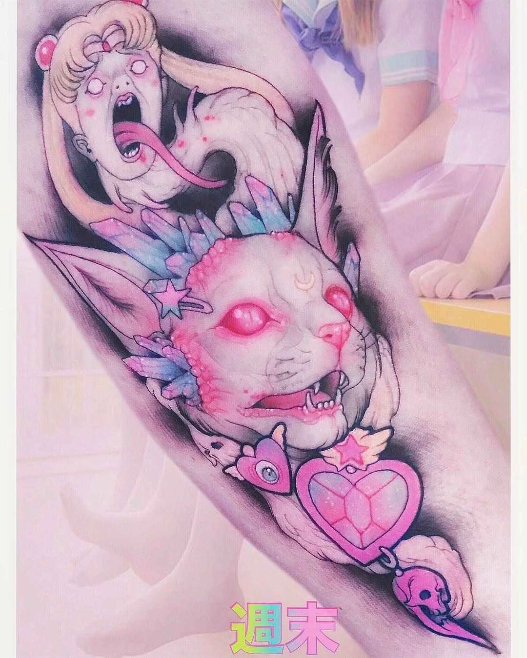 Tatuista Brando Chiesa tatuaggi non tradizionali | Artista del tatuaggio Brando Chiesa neo tradizionale