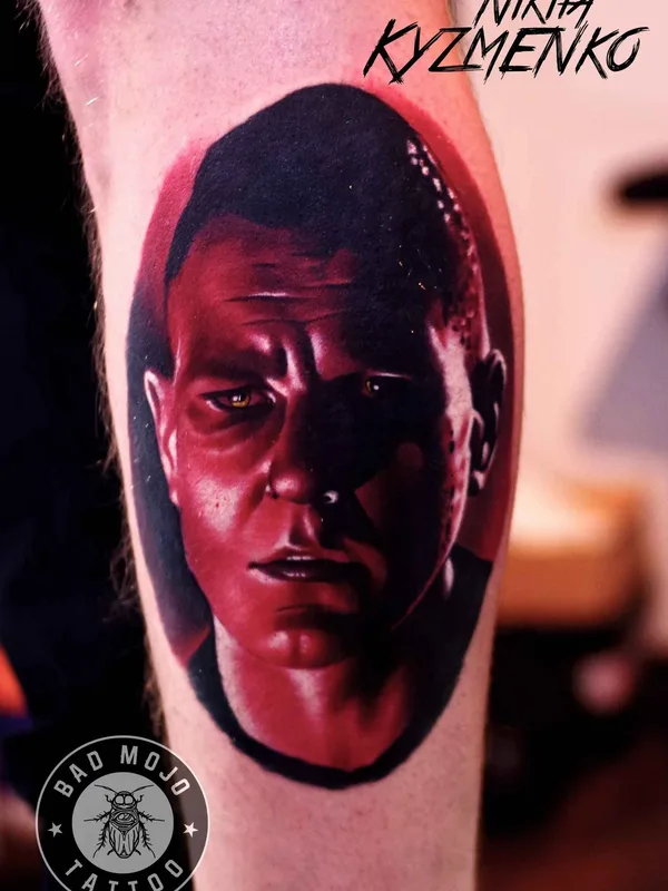 male color realism tattoo on forearm #7065 | Tattoo Artist Никита Кузьменко