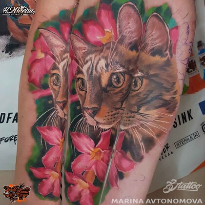 Тату эскиз #7484 Тату мастер Marina Avtonomova