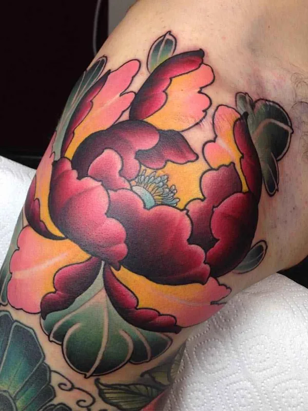 color japanese Tatuaggio su shoulder #7675 | Tatuatore Герман Горбунов