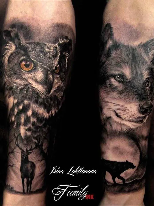 black and grey realism 타투 부위 forearm #6941 | 타투이스트 Ирина Локтионова
