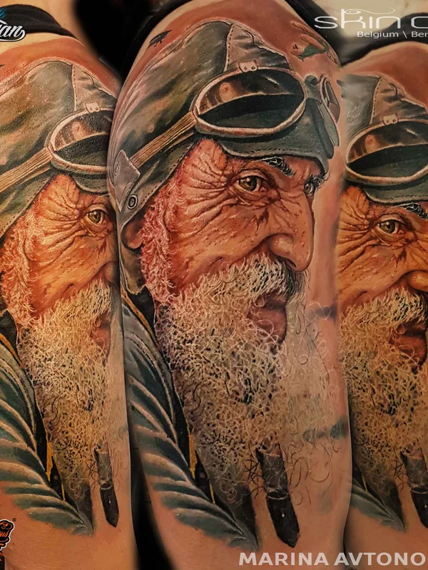 color realism татуировка на full sleeve #7489 | Тату мастер Марина Автономова