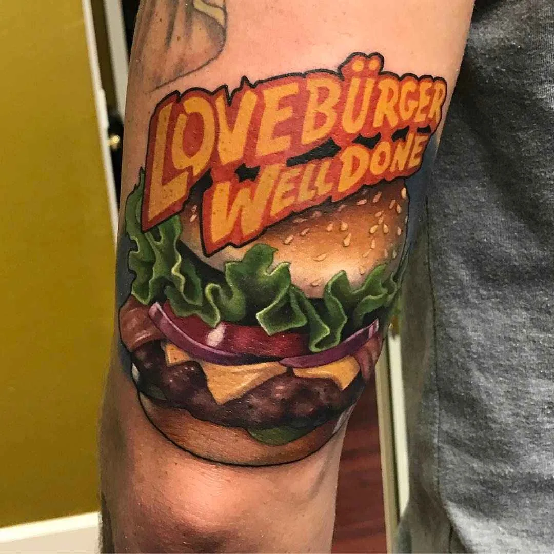 Tattoo artist Aaron Springs , bright color new school tattoos, authors style | USA