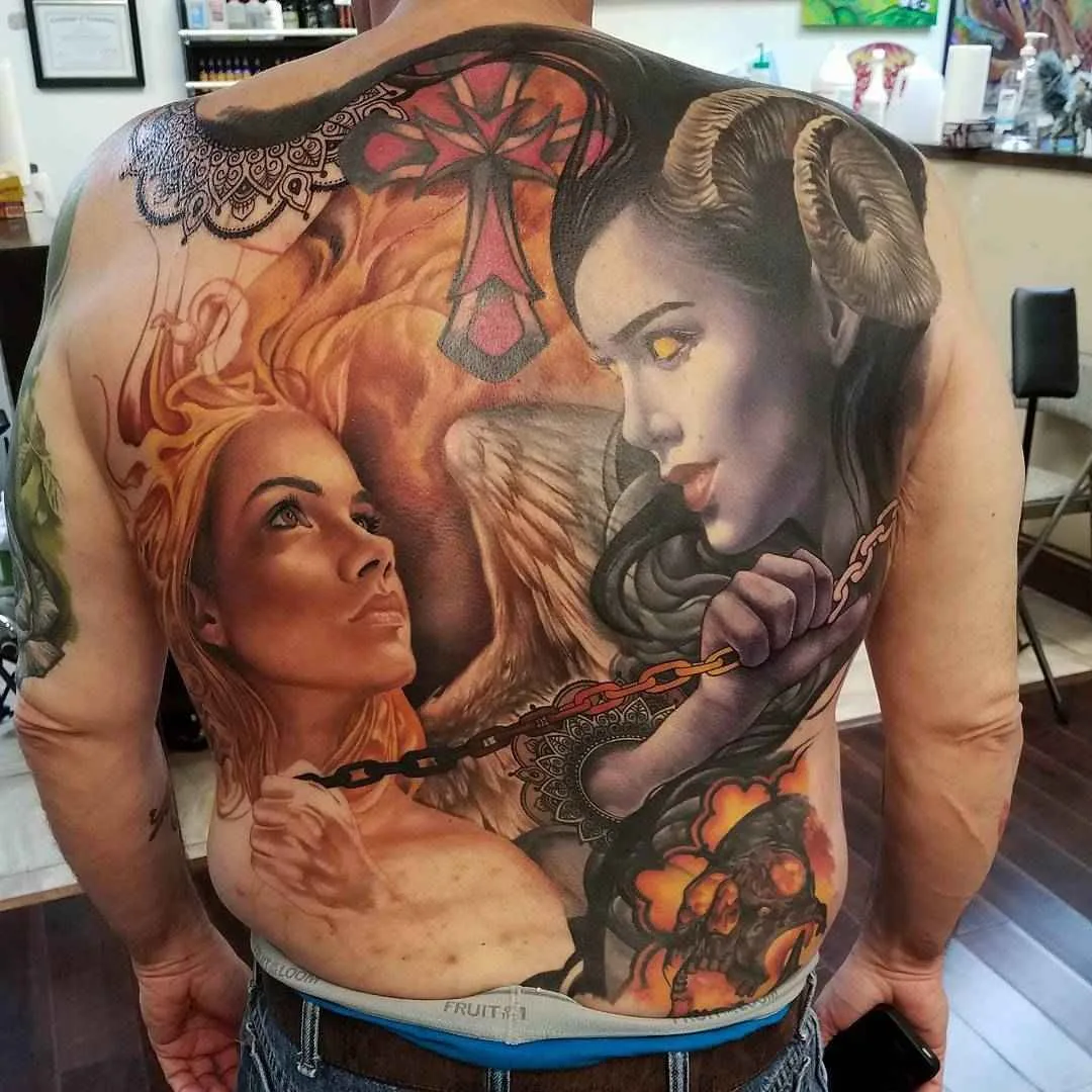 Tattoo artist Sarah Miller color realistic tattoo | USA