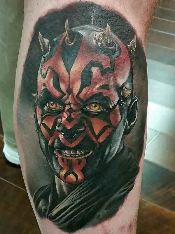 color realism Tatuaggio su calf #16487 | Tatuatore Sarah Miller