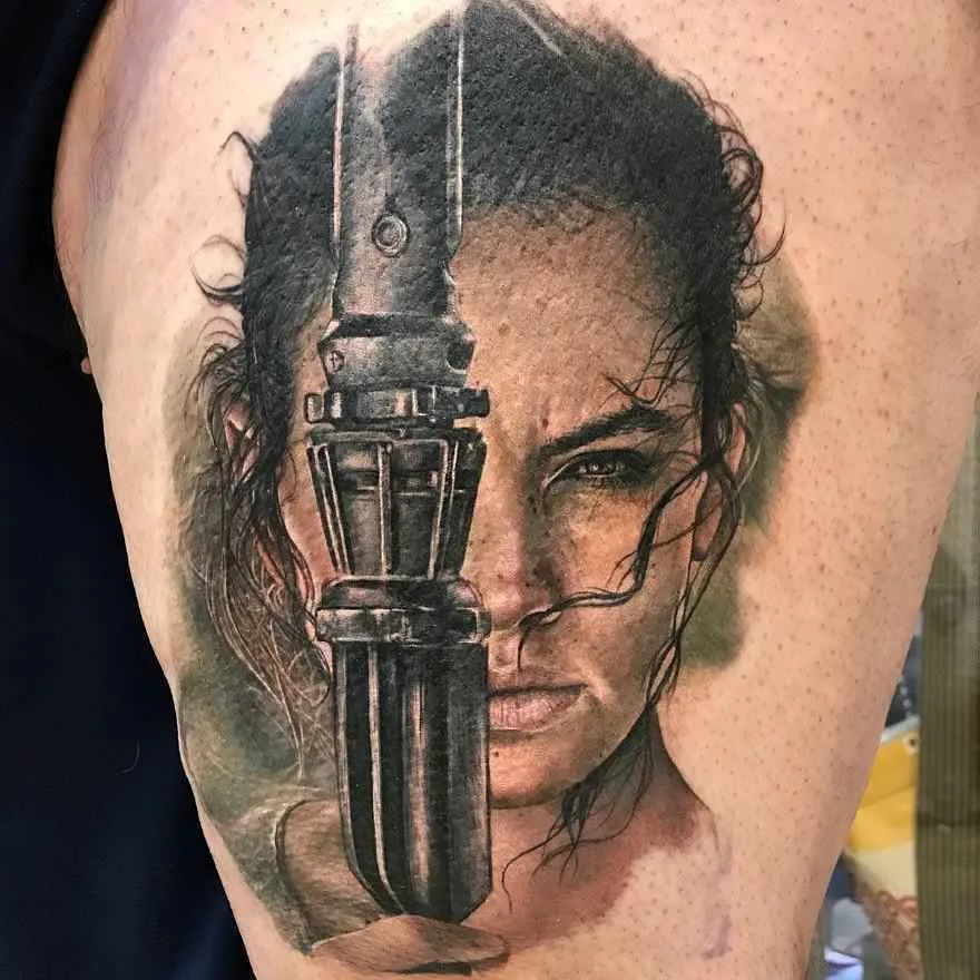 Tattoo artist Sarah Miller color realistic tattoo | USA