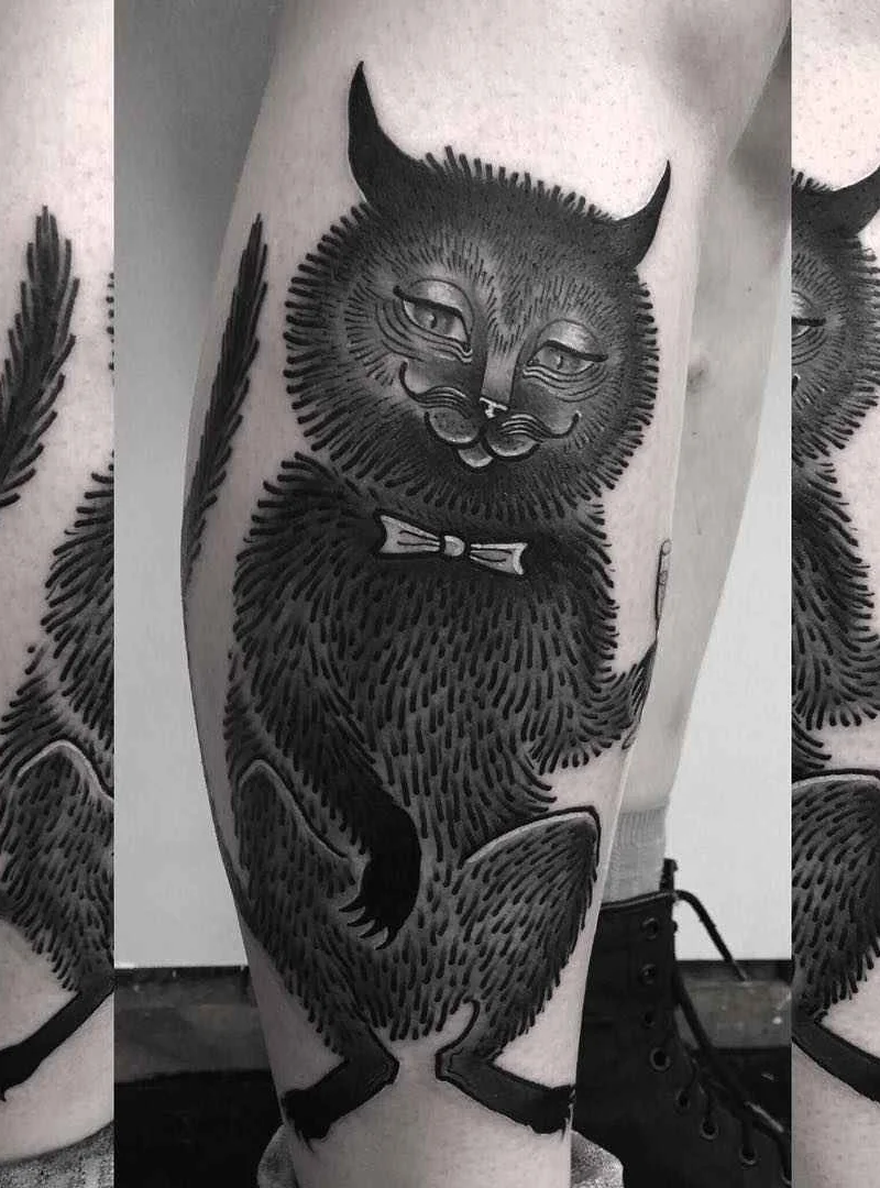 Sonhos negros em tatuagens por Laura Yahna
