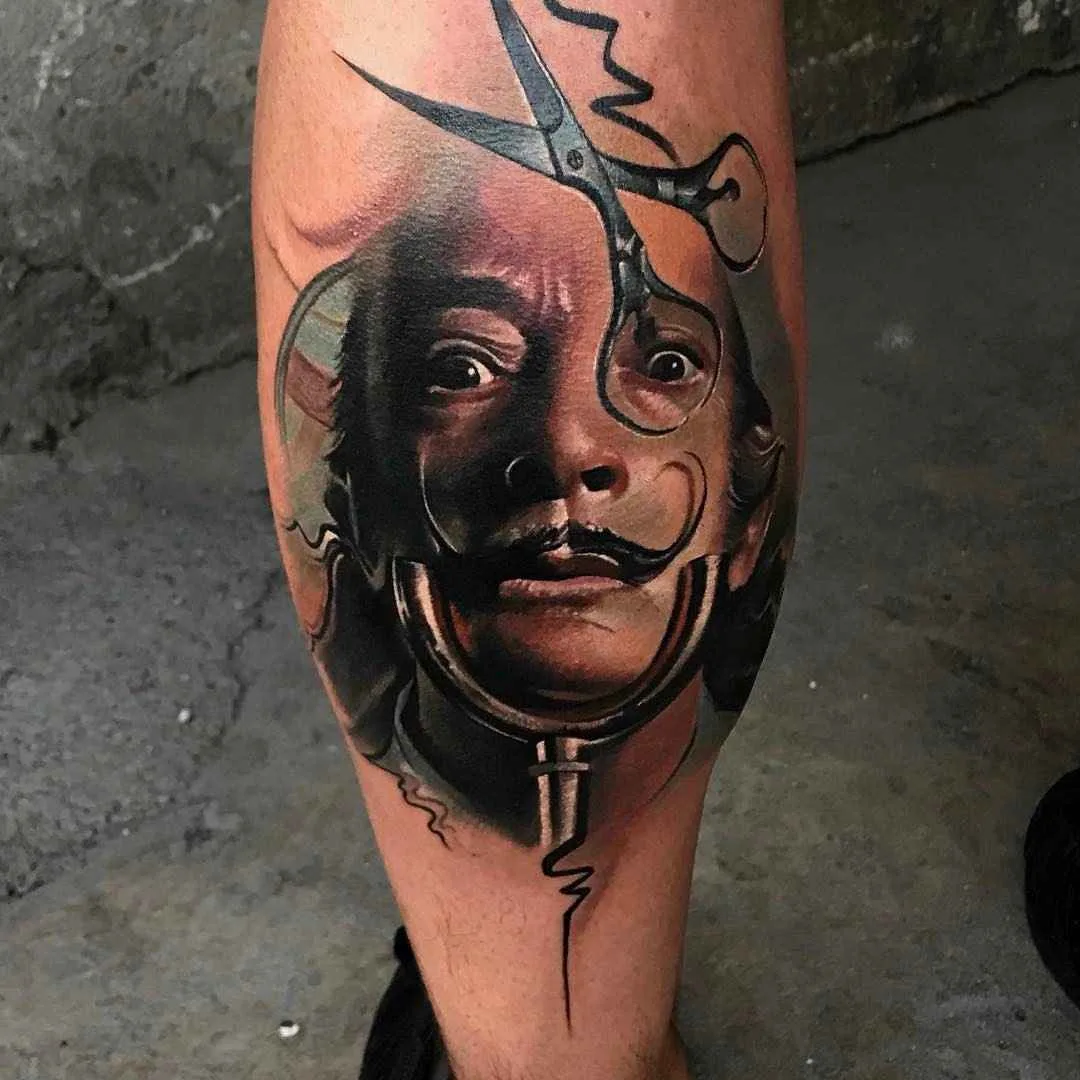 Tattoo artist Goran Micic color realistic tattoo | Macedonia