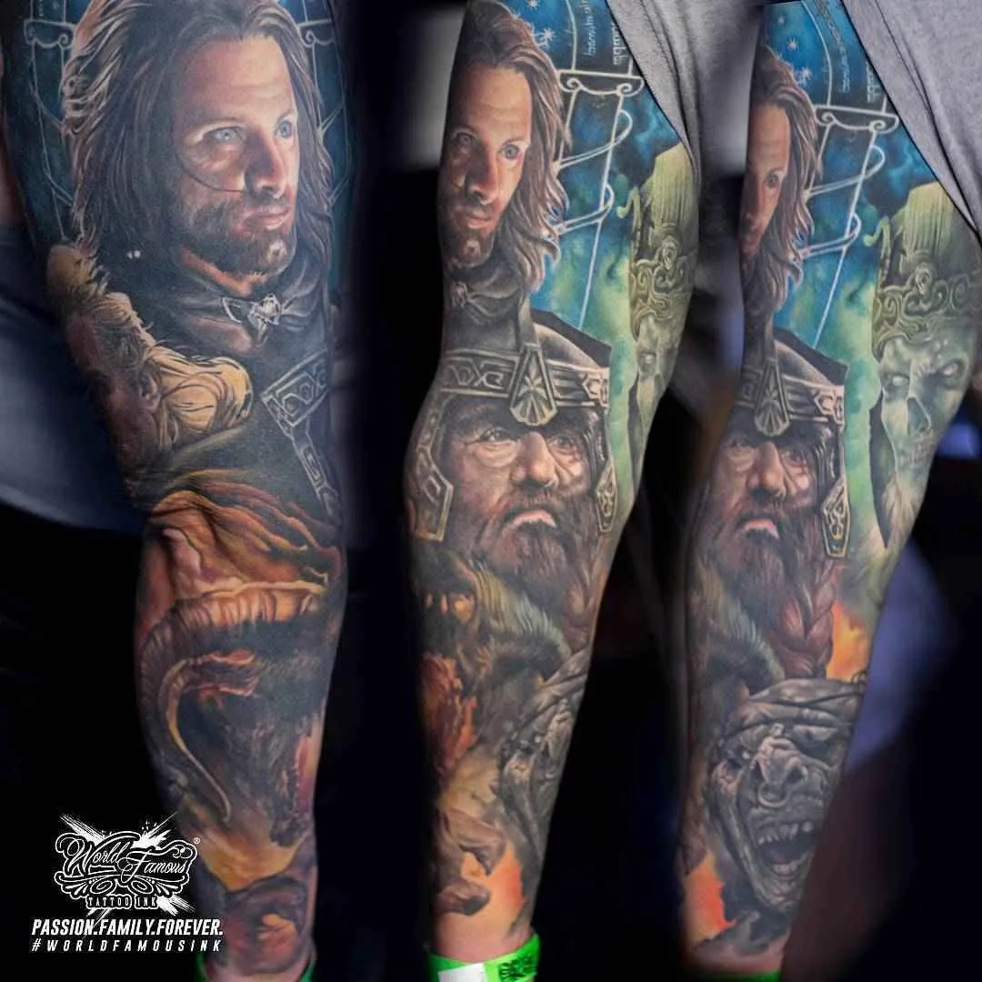 Tattoo artist Sarah Miller color realistic tattoo | USA