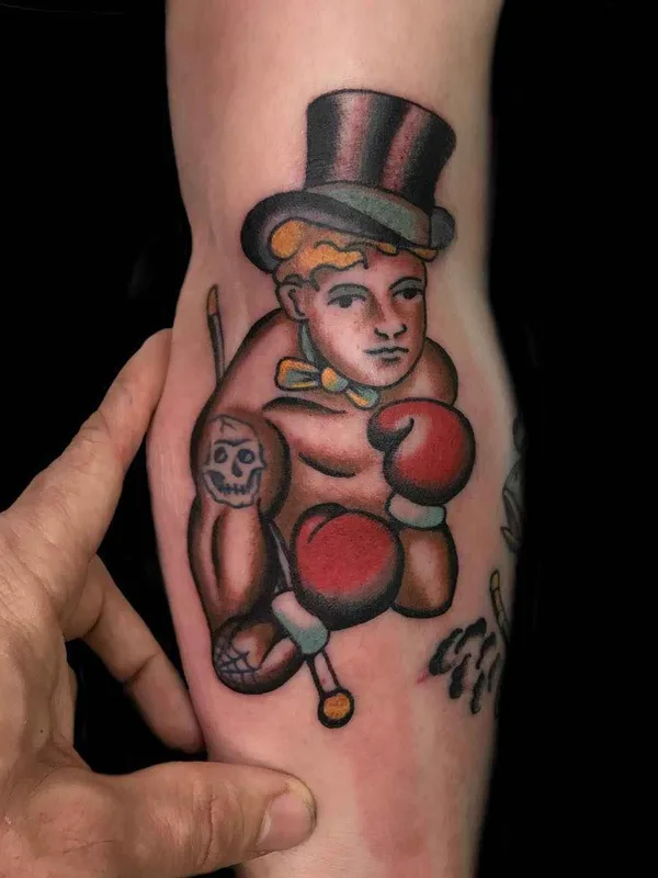 color old school Tatuagem em forearm #16500 | Tatuador Дмитрий Речной
