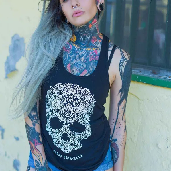 Tatuaggio #16450 | Modello di tatuaggi Slim Suicide