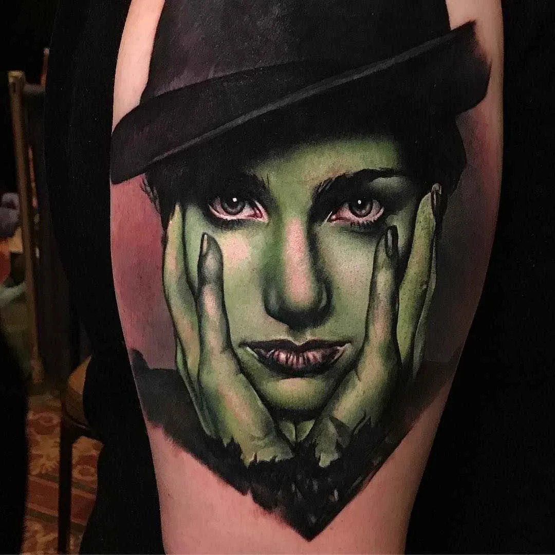 Tattoo artist Sarah Miller color realistic tattoo | USA