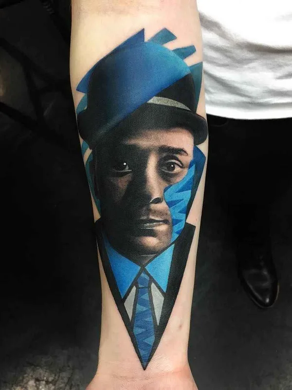 color portrait tattoo on forearm #16552 | Tattoo Artist Mike Boyd