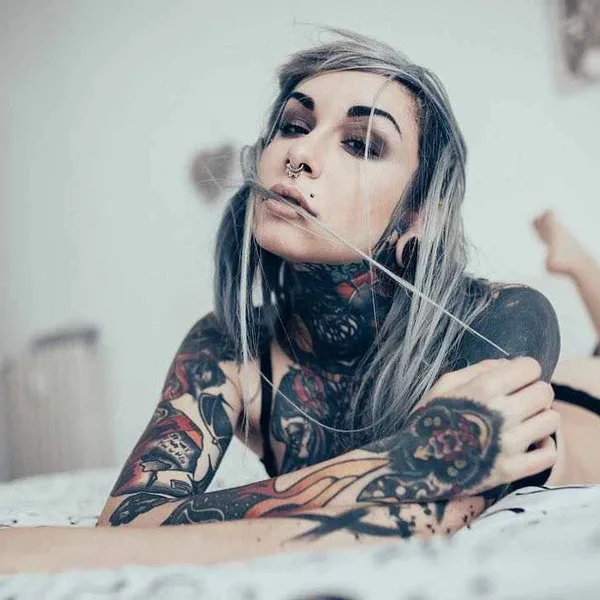 Tatuaggio #16453 | Modello di tatuaggi Slim Suicide