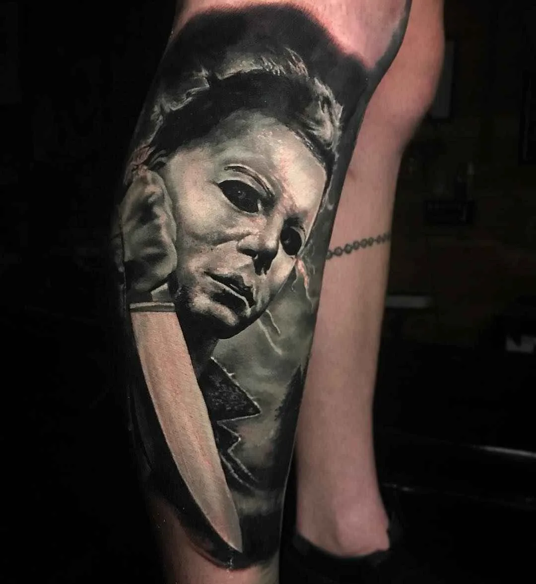 Tatuador Damon Holleis , tatuagem de figura em cores e preto e cinza realista | Sydney, Austrália