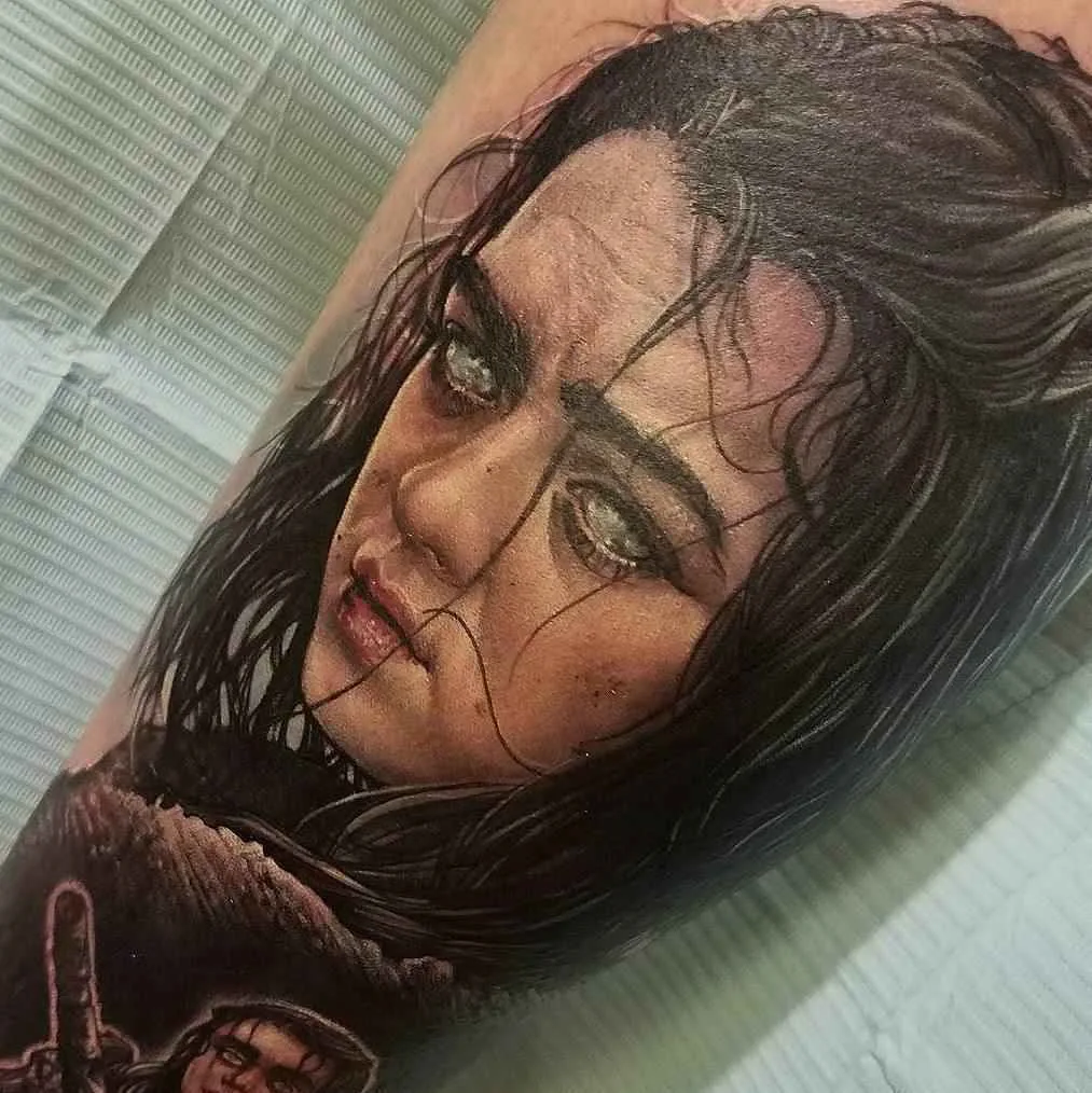 Tattoo artist Sarah Miller color realistic tattoo | USA