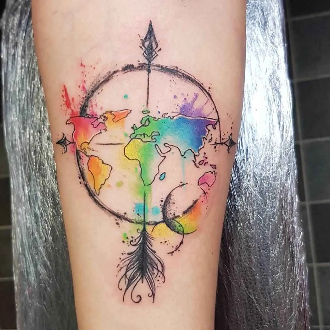 Tattoo artist Josie Sexton authors style sketch watercolor tattoo | UK