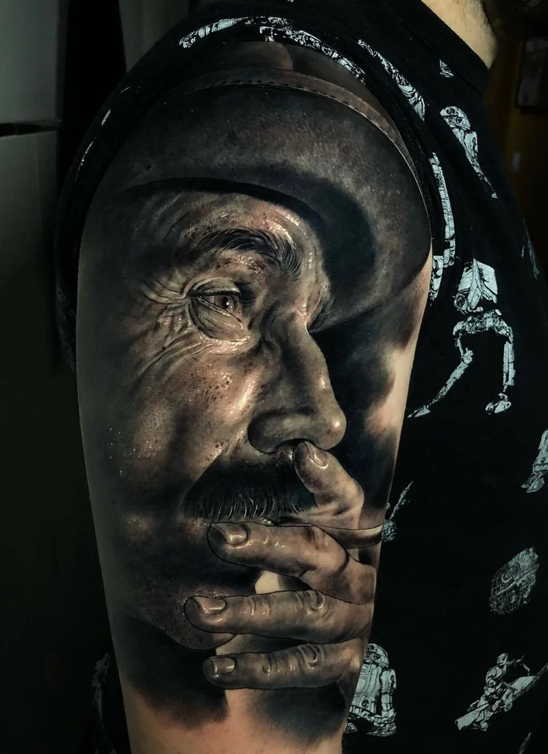 Portret realista impressionante por Fred Thomas