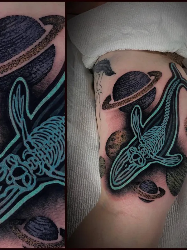 color illustrative tattoo auf forearm #28002 | Tätowierer Jake Gordon