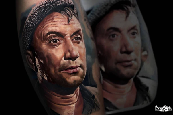 Реализм Portrait tattoo на Предплечье