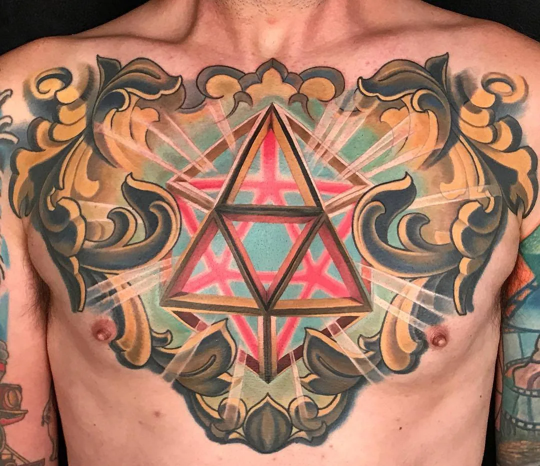Tattoo artist Russ Abbott, seminar at 10th International Moscow Tattoo Convention, 25 May 2019