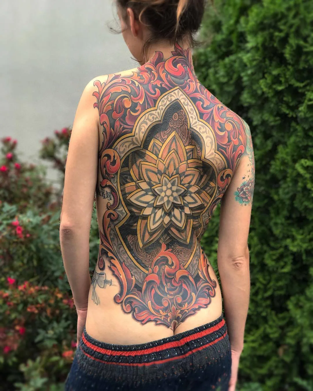 Tattoo artist Russ Abbott, seminar at 10th International Moscow Tattoo Convention, 25 May 2019
