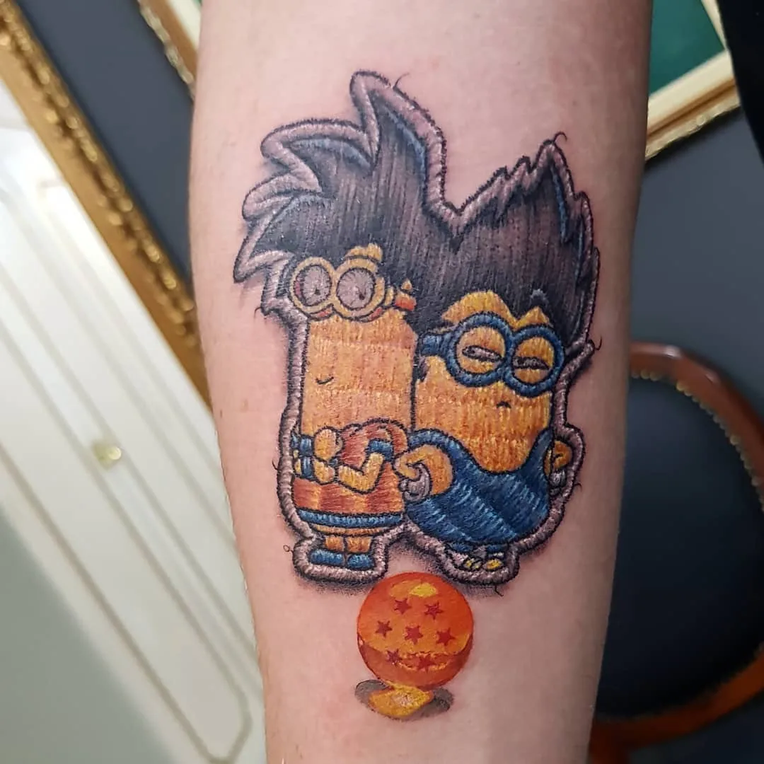 Artista de tatuagem Duda Lozano, estilo de tatuagem colorida nova escola | Brasil