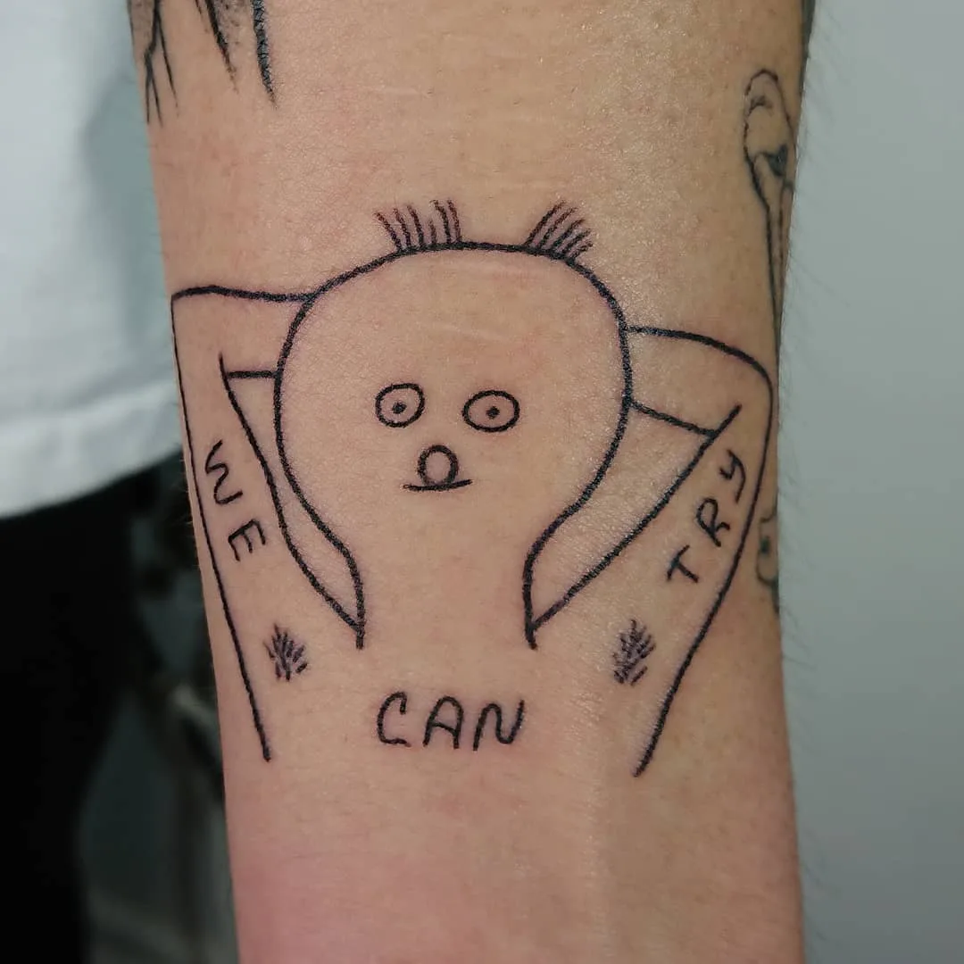 Tattoo artist Tato Coco, authors tattoo, primitivism, memes | Stockholm, Sweden