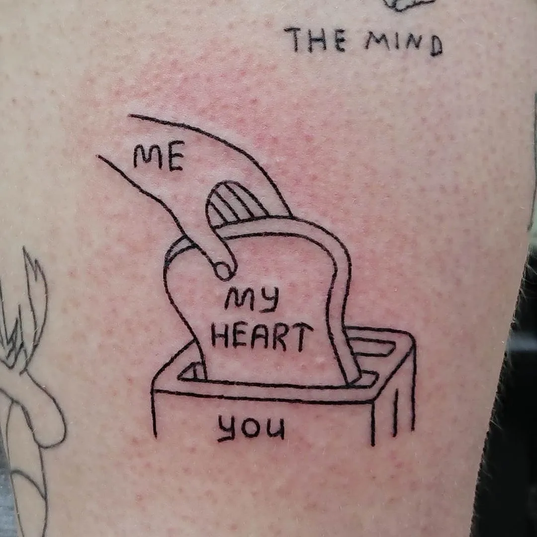 Tattoo artist Tato Coco, authors tattoo, primitivism, memes | Stockholm, Sweden