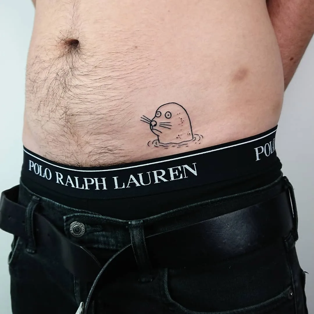 Tattoo artist Tato Coco, authors tattoo, primitivism, memes | Stockholm, Sweden