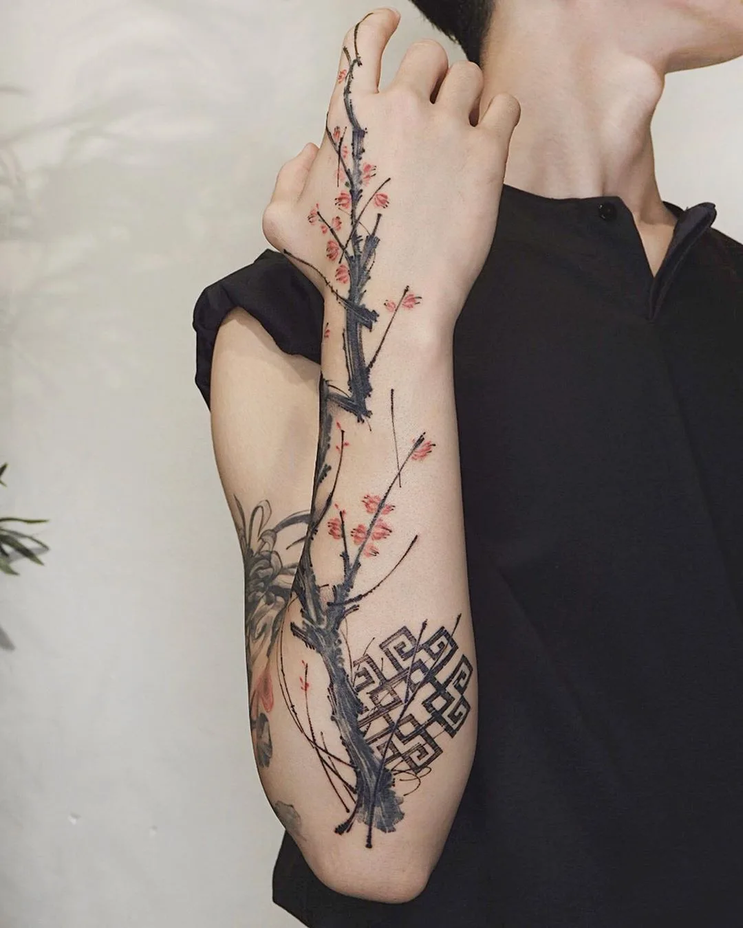 Tattoo artist Ati, watercolor, graphics, oriental tattoo | Korea