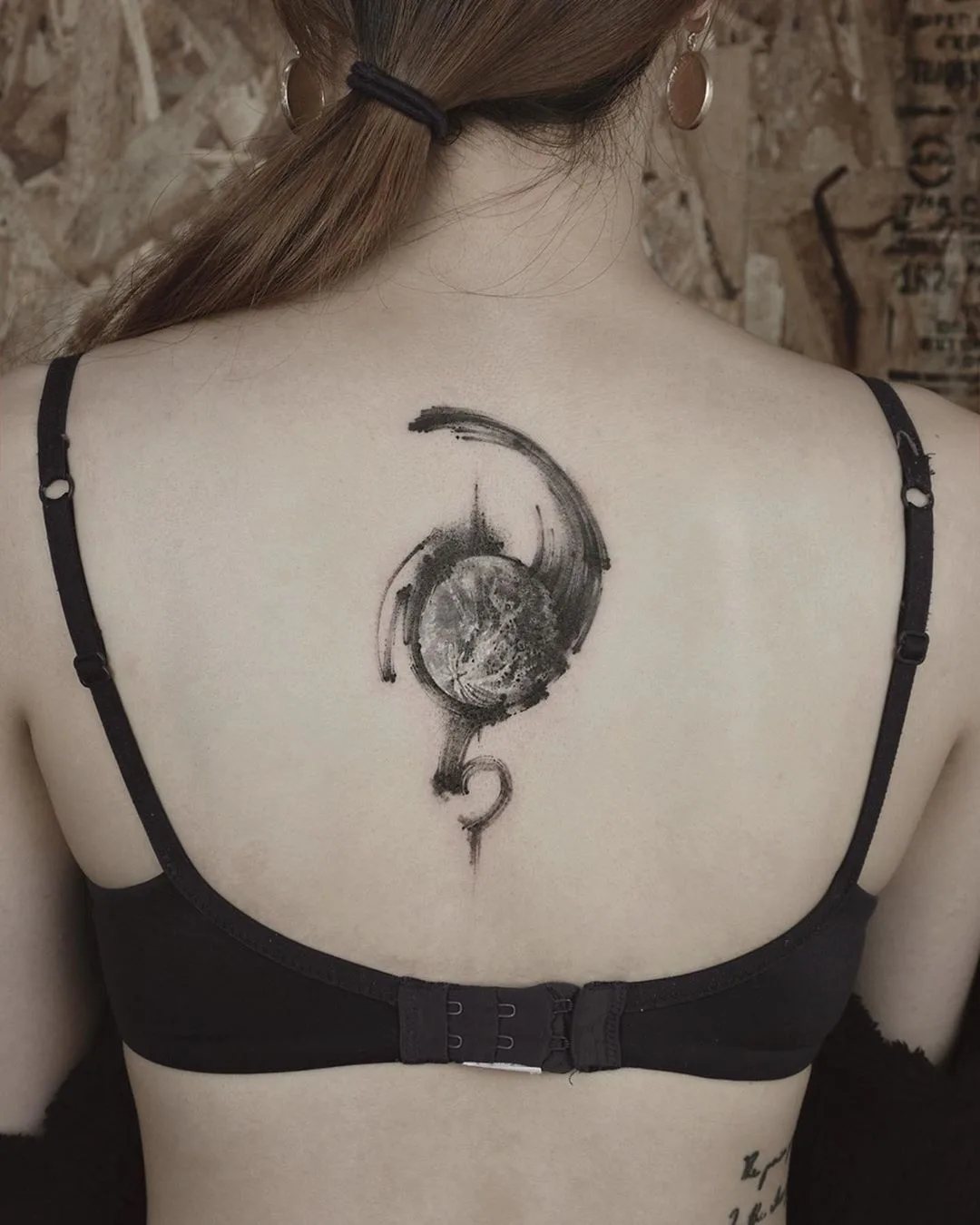 Tattoo artist Ati, watercolor, graphics, oriental tattoo | Korea