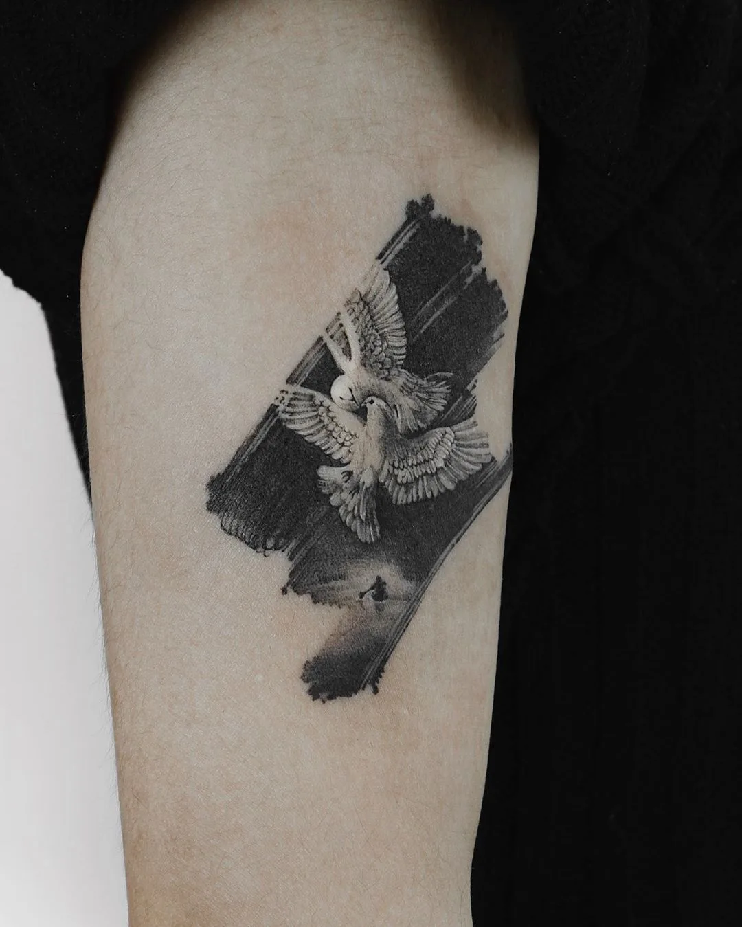 Tattoo artist Ati, watercolor, graphics, oriental tattoo | Korea