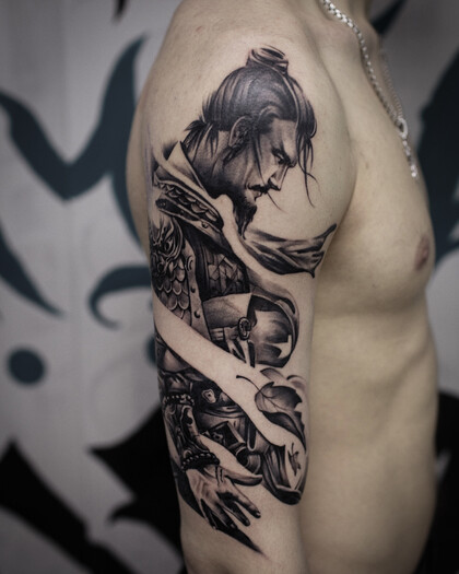 Тату эскиз #34881 Тату мастер Mihail Hvostenko